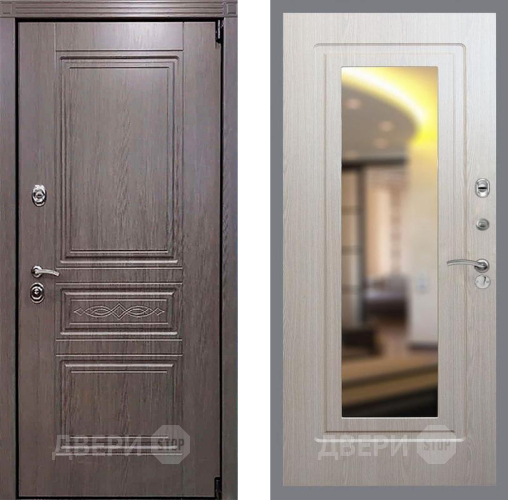 Входная металлическая Дверь Рекс (REX) Пренмиум-S FLZ-120 Беленый дуб в Реутове