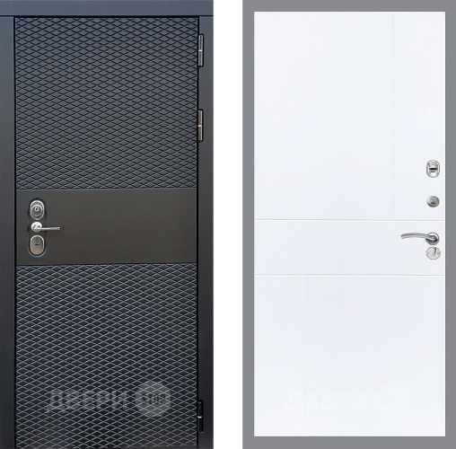 Входная металлическая Дверь Стоп БЛЭК CISA ФЛ-290 Силк Сноу в Реутове