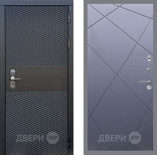 Дверь Стоп БЛЭК CISA ФЛ-291 Силк титан в Реутове