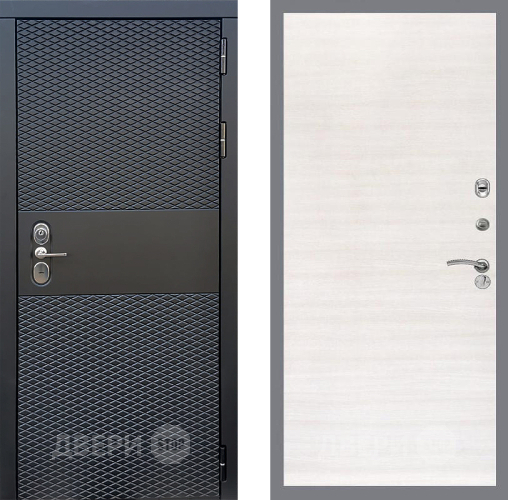 Входная металлическая Дверь Стоп БЛЭК CISA Гладкая Акация светлая в Реутове