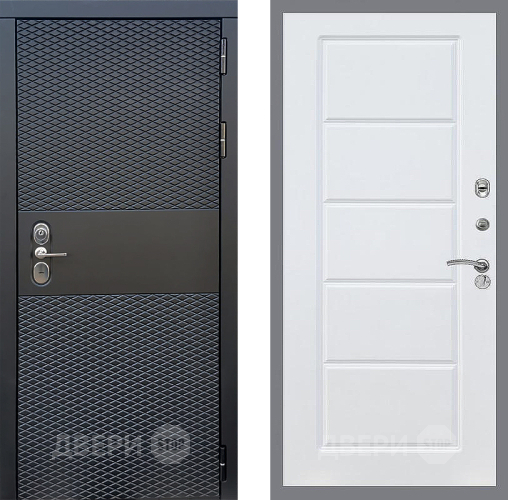 Входная металлическая Дверь Стоп БЛЭК CISA ФЛ-39 Силк Сноу в Реутове