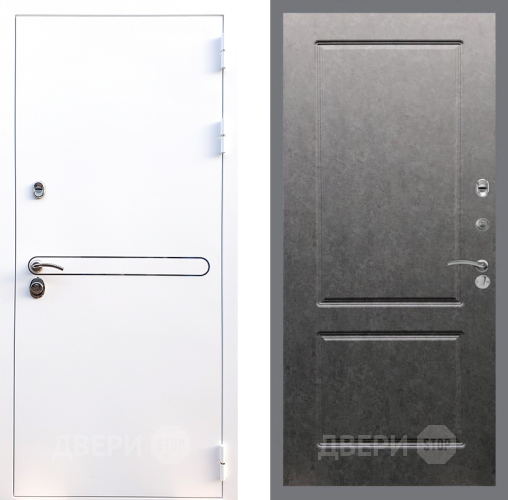 Входная металлическая Дверь Стоп Лайн Вайт ФЛ-117 Штукатурка графит в Реутове
