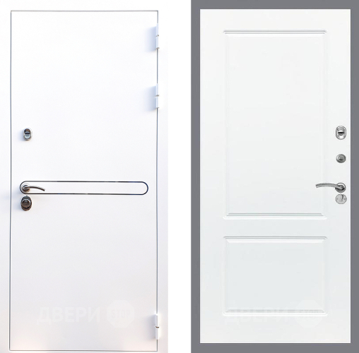 Входная металлическая Дверь Стоп Лайн Вайт ФЛ-117 Силк Сноу в Реутове