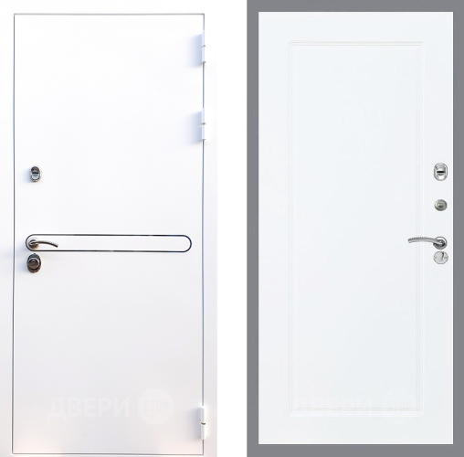 Входная металлическая Дверь Стоп Лайн Вайт ФЛ-119 Силк Сноу в Реутове