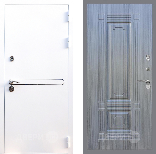 Входная металлическая Дверь Стоп Лайн Вайт ФЛ-2 Сандал грей в Реутове