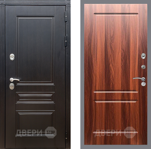 Входная металлическая Дверь Стоп МЕГАПОЛИС ФЛ-117 Итальянский орех в Реутове