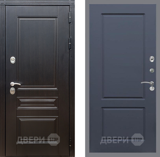 Входная металлическая Дверь Стоп МЕГАПОЛИС ФЛ-117 Силк титан в Реутове