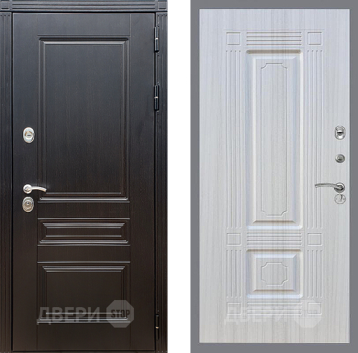 Входная металлическая Дверь Стоп МЕГАПОЛИС ФЛ-2 Сандал белый в Реутове