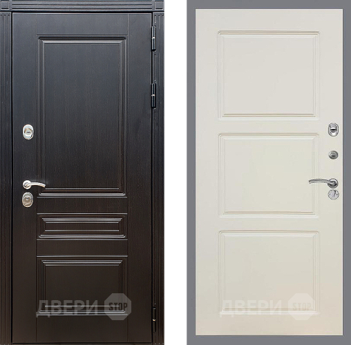 Входная металлическая Дверь Стоп МЕГАПОЛИС ФЛ-3 Шампань в Реутове