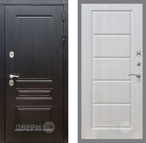 Входная металлическая Дверь Стоп МЕГАПОЛИС ФЛ-39 Лиственница беж в Реутове