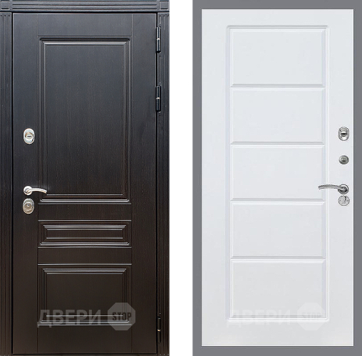 Входная металлическая Дверь Стоп МЕГАПОЛИС ФЛ-39 Силк Сноу в Реутове