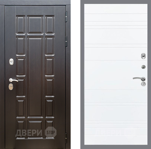 Входная металлическая Дверь Стоп НЬЮ ЙОРК Лайн Силк Сноу в Реутове