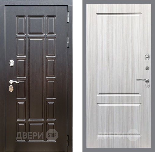 Входная металлическая Дверь Стоп НЬЮ ЙОРК ФЛ-117 Сандал белый в Реутове