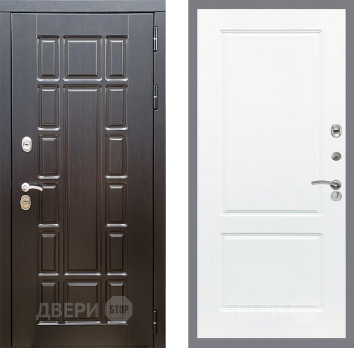 Входная металлическая Дверь Стоп НЬЮ ЙОРК ФЛ-117 Силк Сноу в Реутове