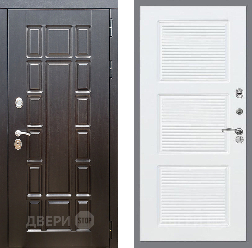 Входная металлическая Дверь Стоп НЬЮ ЙОРК ФЛ-1 Силк Сноу в Реутове