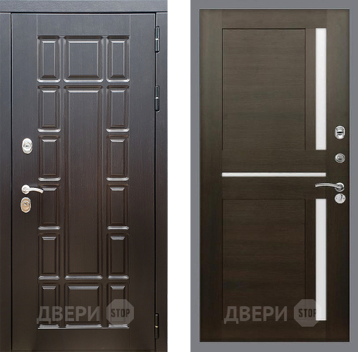 Входная металлическая Дверь Стоп НЬЮ ЙОРК СБ-18 Венге в Реутове