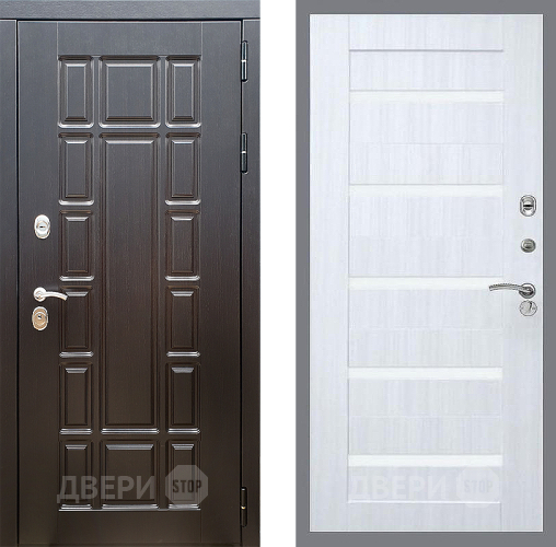 Входная металлическая Дверь Стоп НЬЮ ЙОРК СБ-14 Сандал белый в Реутове