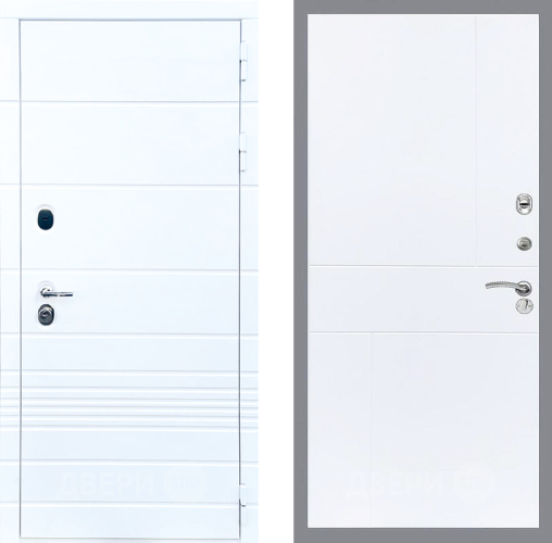 Входная металлическая Дверь Стоп ТРЕНДО ФЛ-290 Силк Сноу в Реутове