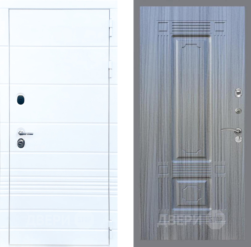 Входная металлическая Дверь Стоп ТРЕНДО ФЛ-2 Сандал грей в Реутове