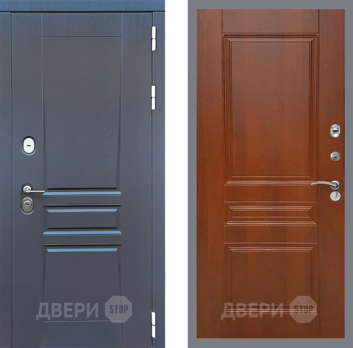 Входная металлическая Дверь Стоп ПЛАТИНУМ ФЛ-243 Итальянский орех в Реутове