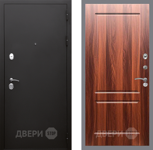 Входная металлическая Дверь Стоп КЛАССИК Шагрень ФЛ-117 Итальянский орех в Реутове