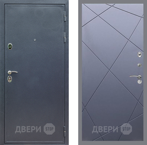 Входная металлическая Дверь Стоп СИЛЬВЕР ФЛ-291 Силк титан в Реутове