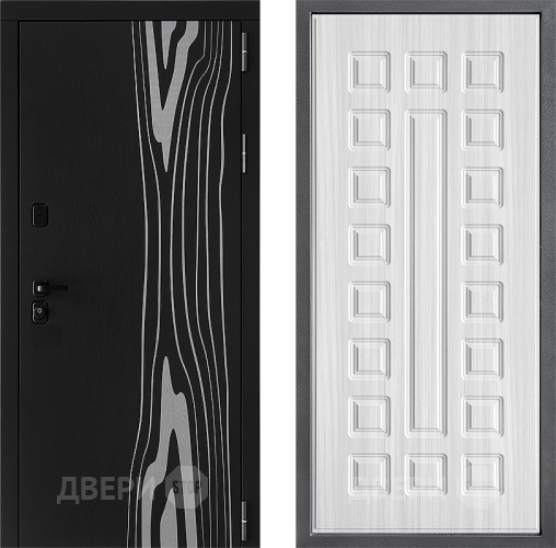 Входная металлическая Дверь Дверной континент ДК-12 ФЛ-183 Сандал белый в Реутове