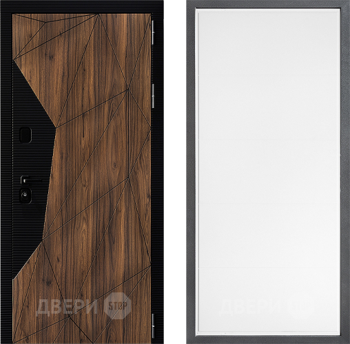 Входная металлическая Дверь Дверной континент ДК-11 ФЛ-649 Белый софт в Реутове