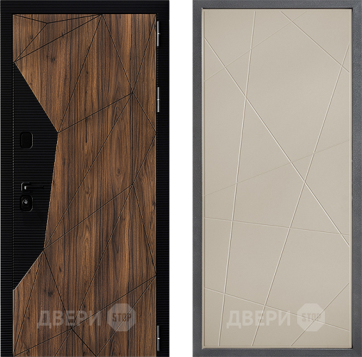 Входная металлическая Дверь Дверной континент ДК-11 ФЛ-655 Капучино в Реутове