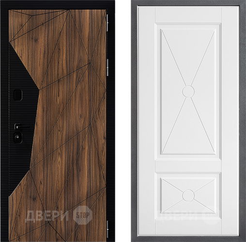 Входная металлическая Дверь Дверной континент ДК-11 ФЛ-617 Софт милк в Реутове