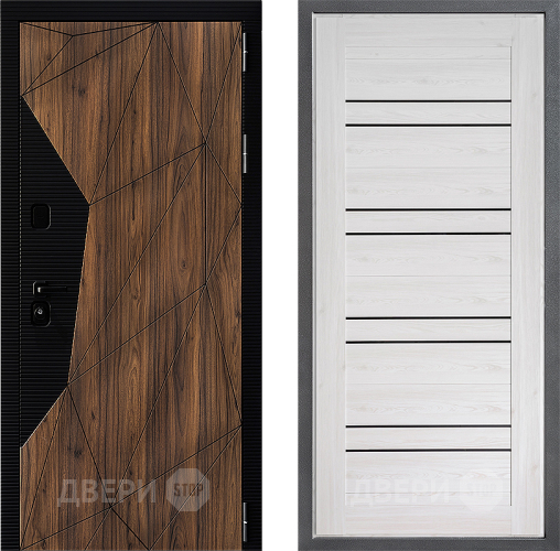 Входная металлическая Дверь Дверной континент ДК-11 ФЛ-49 Сосна белая в Реутове