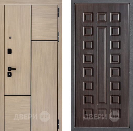 Входная металлическая Дверь Дверной континент ДК-14 ФЛ-183 Венге в Реутове