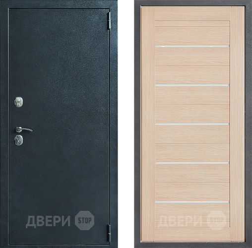 Входная металлическая Дверь Дверной континент ДК-70 Дизайн ФЛ-46 Капучино в Реутове