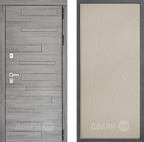 Входная металлическая Дверь Дверной континент ДК-10 ФЛ-655 Капучино в Реутове