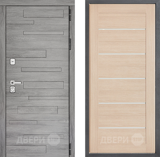 Входная металлическая Дверь Дверной континент ДК-10 ФЛ-46 Капучино в Реутове