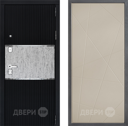 Входная металлическая Дверь Дверной континент ДК-13 ФЛ-655 Капучино в Реутове