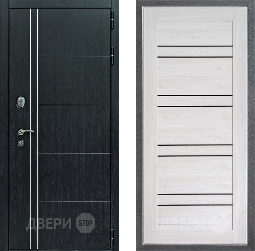 Дверь Дверной континент Теплолюкс Дизайн ФЛ-49 Сосна белая в Реутове