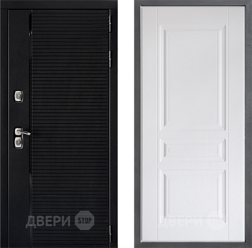 Входная металлическая Дверь Дверной континент ДК-1 ФЛ-243 Альберо Браш серебро в Реутове