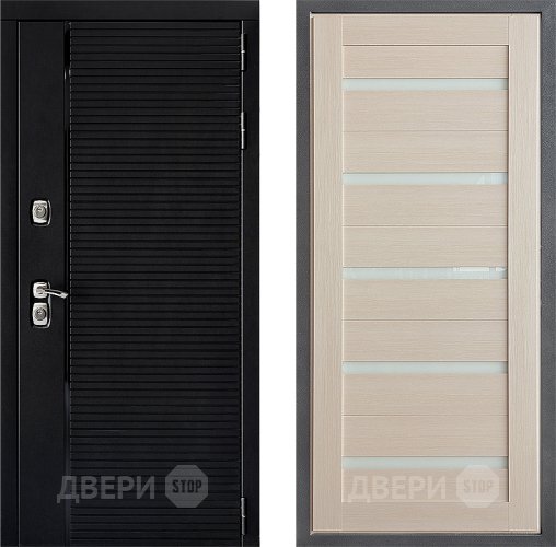 Входная металлическая Дверь Дверной континент ДК-1 ФЛ-47 Лиственница белая в Реутове