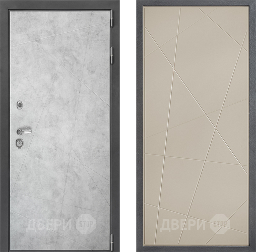 Входная металлическая Дверь Дверной континент ДК-3/743 ФЛ-655 Капучино в Реутове