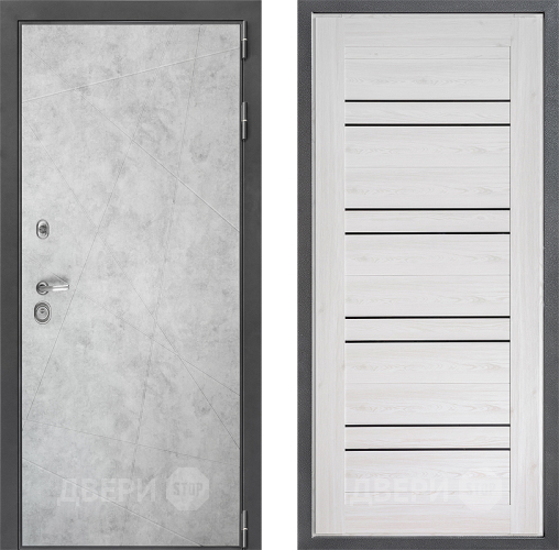 Входная металлическая Дверь Дверной континент ДК-3/743 ФЛ-49 Сосна белая в Реутове