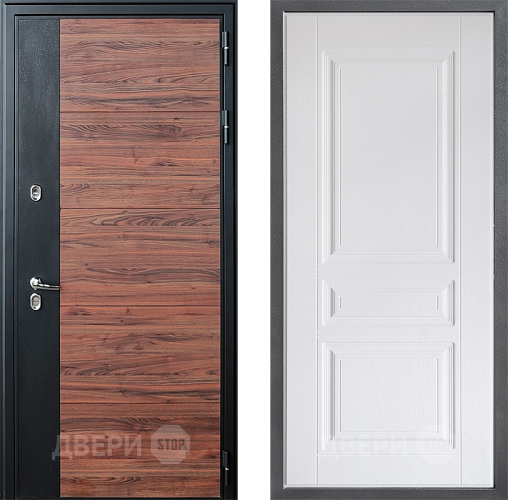 Дверь Дверной континент ДК-15 Красное Дерево ТЕРМО ФЛ-243 Альберо Браш серебро в Реутове