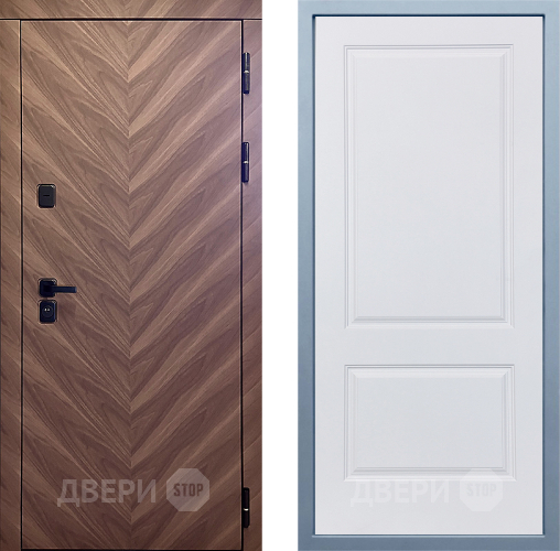 Входная металлическая Дверь Дива МД-98 Д-7 Белый в Реутове