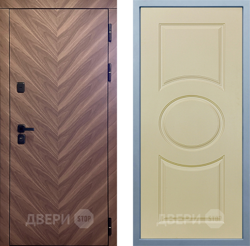 Входная металлическая Дверь Дива МД-98 Д-8 Шампань в Реутове