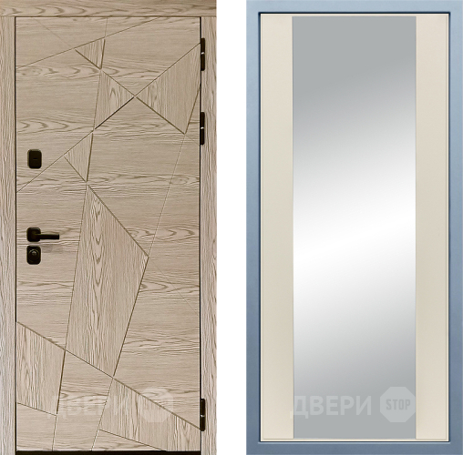 Дверь Дива МД-97/1 Д-15 Зеркало Шампань в Реутове