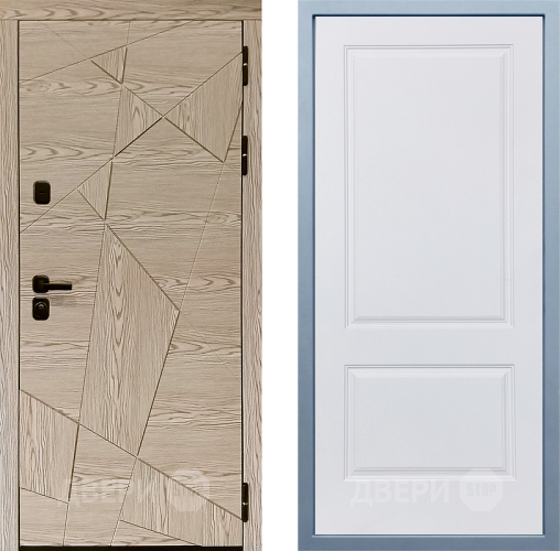 Входная металлическая Дверь Дива МД-97/1 Д-7 Белый в Реутове