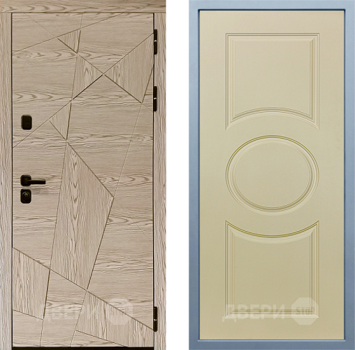 Входная металлическая Дверь Дива МД-97/1 Д-8 Шампань в Реутове