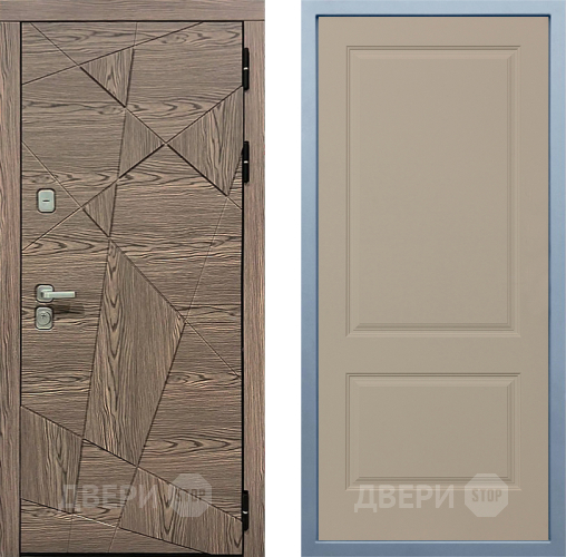 Входная металлическая Дверь Дива МД-97/2 Д-7 Шампань в Реутове