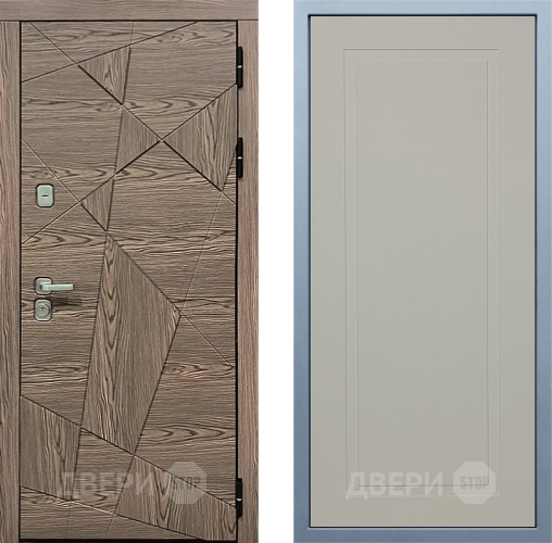 Входная металлическая Дверь Дива МД-97/2 Н-10 Шампань в Реутове