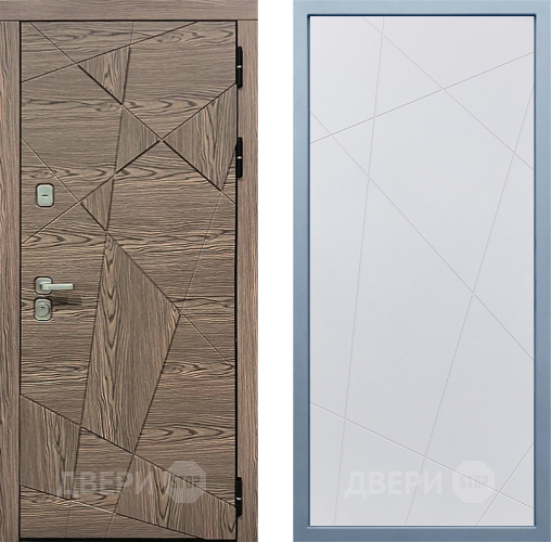 Входная металлическая Дверь Дива МД-97/2 Д-11 Белый в Реутове